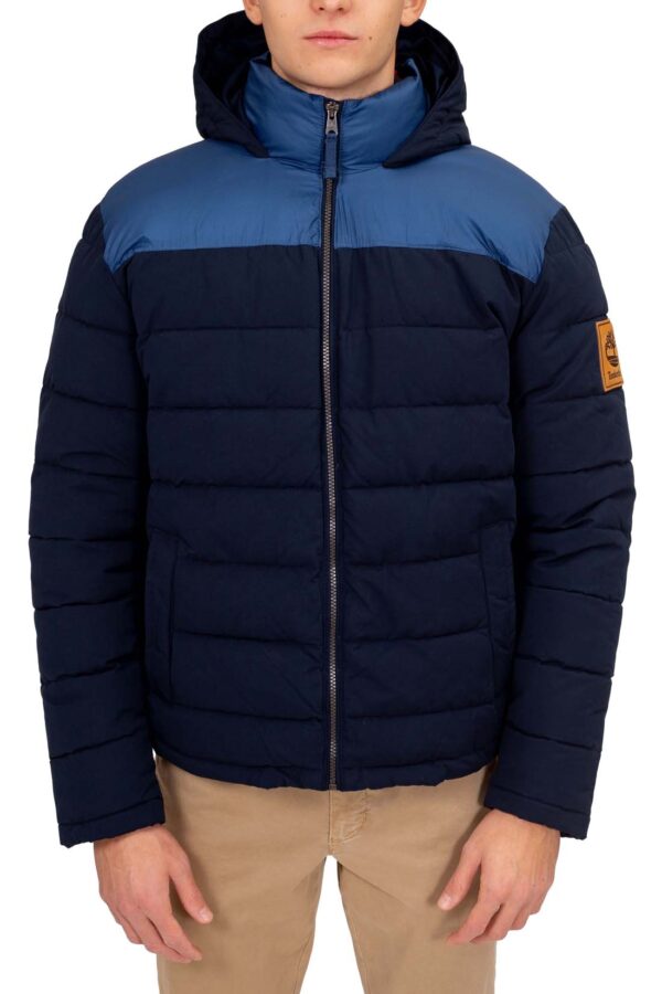 Timberland South Twin Jacke - Marineblau - mit Logo Patch - Größe 3XL Kleidung