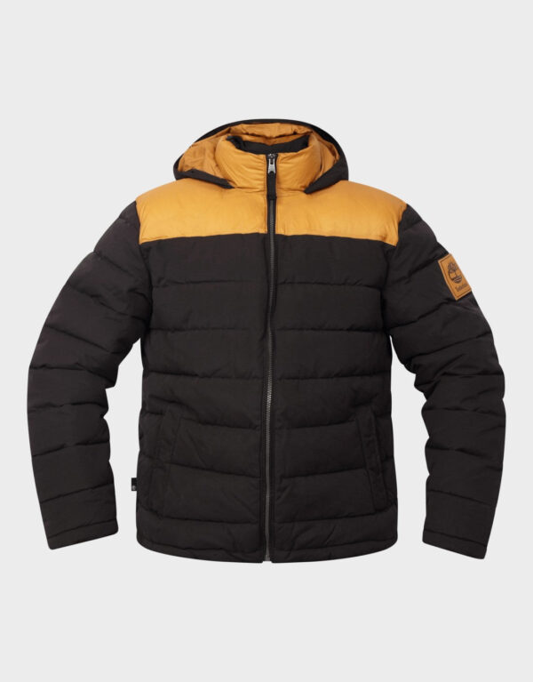 Timberland South Twin Puffer Jacket Männer - Schwarz/Gelb - Größe 3XL Kleidung