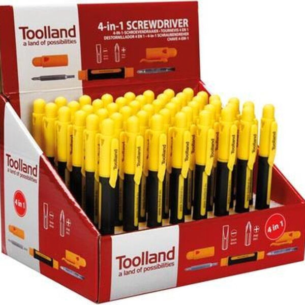 Toolland 4-in-1 Stiftschraubendreher Werkzeuge