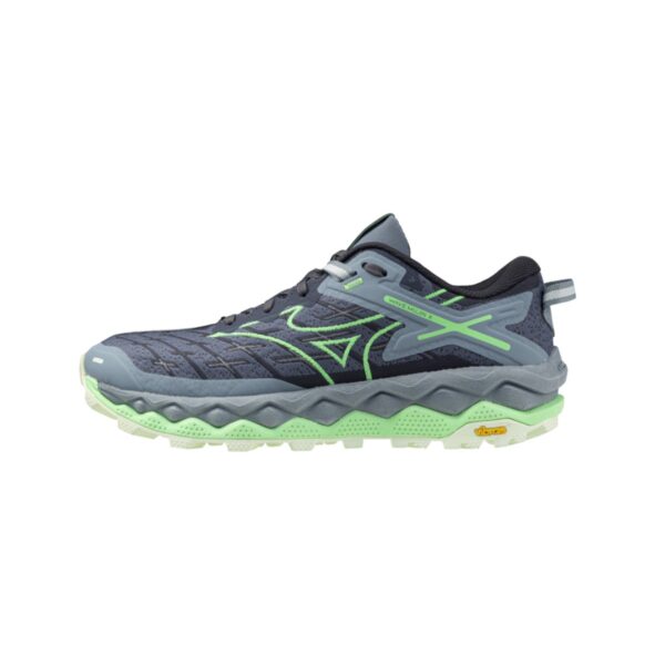 Trail-Schuhe Mizuno Wave Mujin 10 Blau Grün Damen SS25