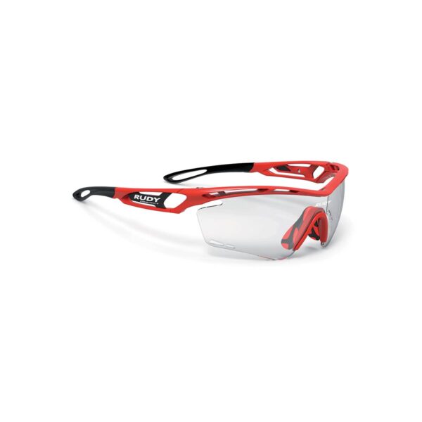 Tralyx Fire Red Gloss ImpactX 2 Schwarz Photochrome Rudy Project Sonnenbrille Fahrradbrillen