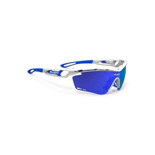 Tralyx White Gloss/Multi LS Blue Rudy Project Brille Fahrradbrillen