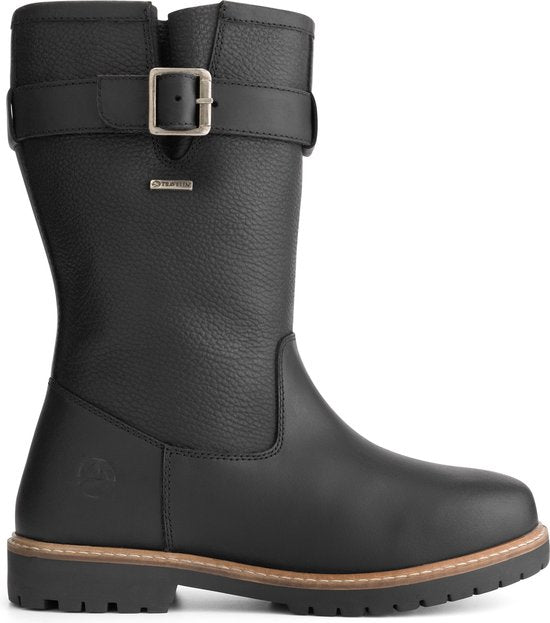 Travelin' Finnmark - Wasserdichter Damenstiefel - Wollgefüttert - Schwarz Kleidung