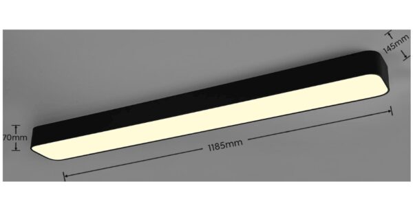Trio-Deckenleuchte Asterion - SMD - LED - 37 W Wohnen & Kochen