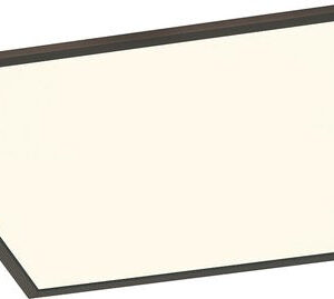 Trio leuchten - LED-Deckenleuchte - Deckenleuchte - 31W - Warmweiß 3000K - Dimmbar - Quadratisch - Schwarz - Aluminium Wohnen & Kochen