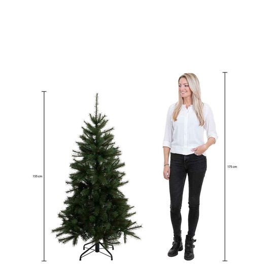 Triumph Tree Bristlecone Künstlicher Weihnachtsbaum - H155 x Ø99 cm - Grün Weihnachten