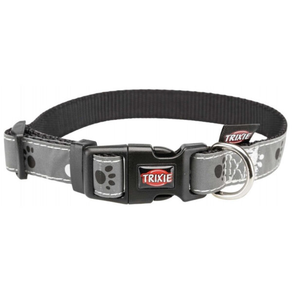 TRIXIE HALSBAND SILBER REFLEKT SCHWARZ/SILBERGRAU Vertaald