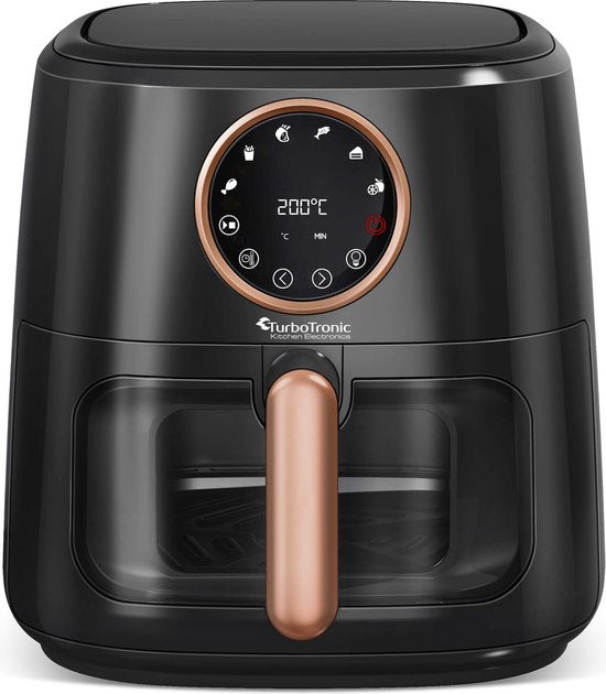 TurboTronic AF200 Digitaler Airfryer - Schwarz Wohnen & Kochen