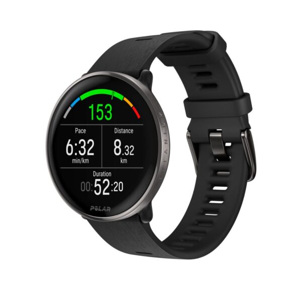 Uhr Polar Ignite 3 Titanium Silikonarmband