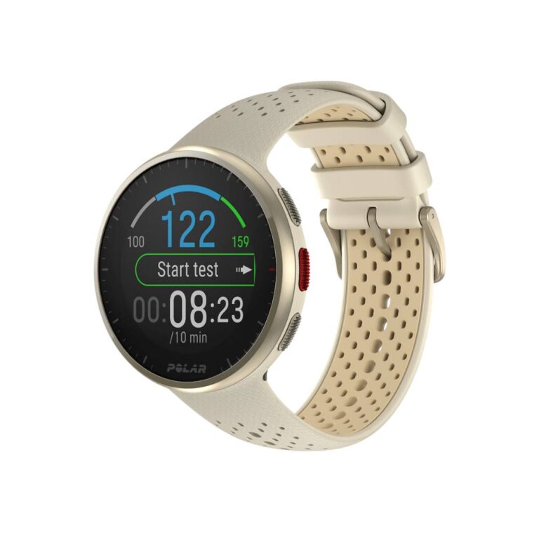 Uhr Polar Pacer Pro Beige Schwimmen