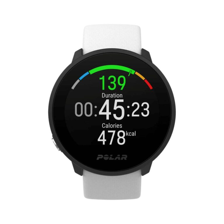 Uhr Polar Unite Weiss Schwimmen