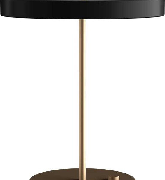 Umage Asteria Tischlampe Schwarz - Kabellos & Wiederaufladbar - Dimmbar - LED-Lampe - Schreibtischlampe - Schwarz Wohnen & Kochen