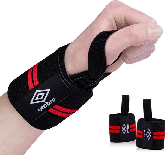 Umbro Handgelenkstützen - 2 Stück - Für Fitness