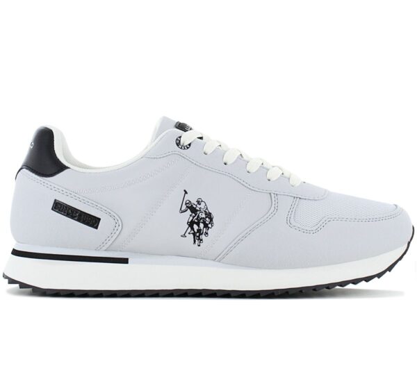 U.S. POLO ASSN. ALTENA - Herren Sneakers Schuhe Grau 001A-GRY-BLK01