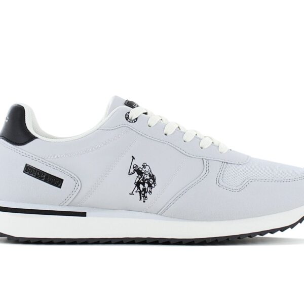 U.S. POLO ASSN. ALTENA - Herren Sneakers Schuhe Grau 001A-GRY-BLK01