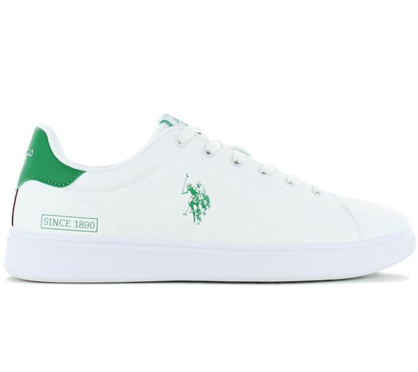 U.S. POLO ASSN. BYRON - Herren Sneakers Schuhe Weiß 001-WHI-GRE03