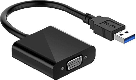 USB 3.0 auf VGA-Adapter - Full HD 60Hz - Funktioniert nicht mit USB 2.0 - 0