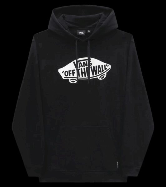 Vans Männer Klassisch Off The Wall Hoodie - Schwarz - Größe M Kleidung