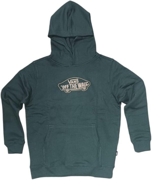 Vans Off The Wall Board Pullover - Green Gables - XL (Kinder) - Bequemer Hoodie für Jungen und Mädchen Kleidung
