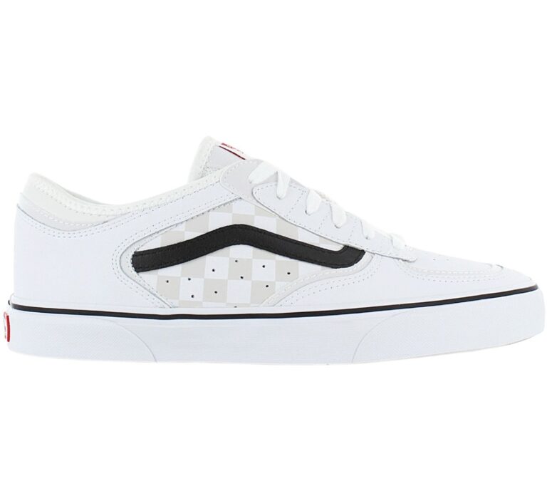 VANS Rowley Classic - Herren Sneakers Schuhe Leder Weiß VN0A4BTTW691