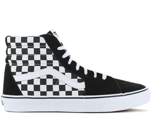 VANS SK8-HI Checkerboard - Herren Sneakers Schuhe Schwarz-Weiß VN0A32QGHRK1