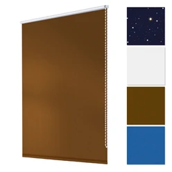 Verdunkelungsrollo Braun 70x150 cm inkl. Befestigungsmaterial 4375
