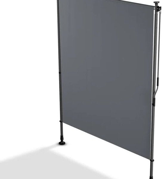 Vertikaler Sonnenschirm Barbados - 150x310 cm - Grau Haus & Garten