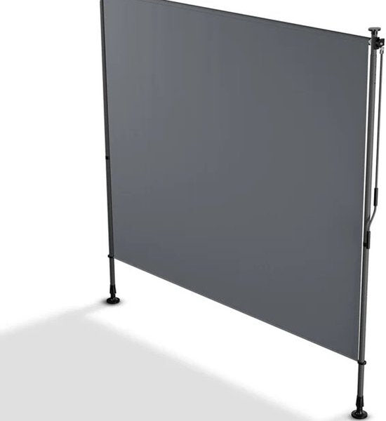 Vertikaler Sonnenschirm Barbados - 200x310 cm - Grau Haus & Garten