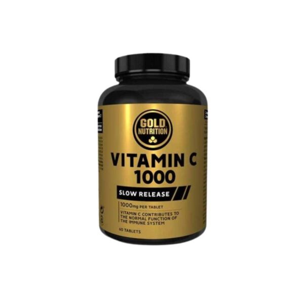 Vitamin C GoldNutrition 1000mg 60 Kapseln Ernährung