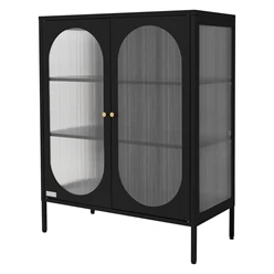 Vitrinenschrank doppeltürig 80x102