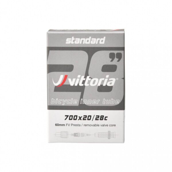 Vittoria STANDARD Rohr 700x20 / 28c Ventil 60 mm Fahrradschläuche