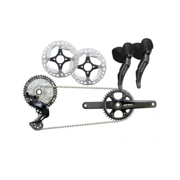 Vollständige Gruppe Shimano GRX RX820 42D 172.5mm 1x12v Radfahren
