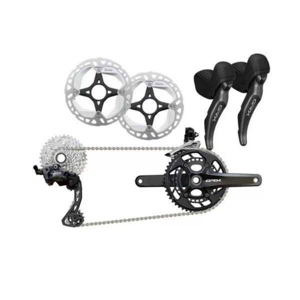 Vollständige Gruppe Shimano GRX RX820 48/31D 172.5mm 2x12v Radfahren