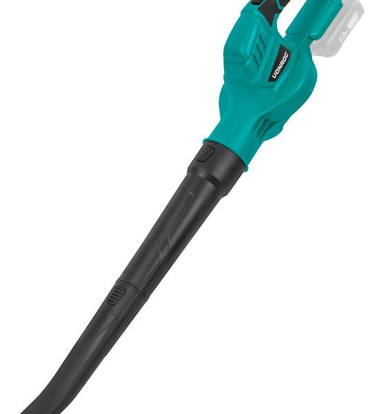 VONROC Accu Laubbläser 20V - Luftgeschwindigkeit 180 km/h - Luftmenge 5m3/min - Ohne Akku und Schnellladegerät Haus & Garten