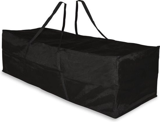 VONROC Premium Aufbewahrungstasche für Gartenstuhl-/Gartensitzkissen - 125x40x50cm - Für 4 bis 6 Kissen Haus & Garten