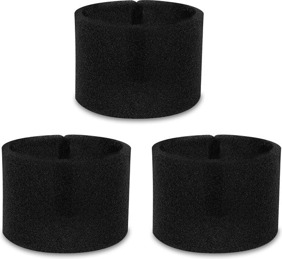 VONROC Schaumstoff-Filterset für Nasssauger - 3 Stück - Für VC504AC & VC506AC Nass- und Trockensauger/Allzweckreiniger Wohnen & Kochen