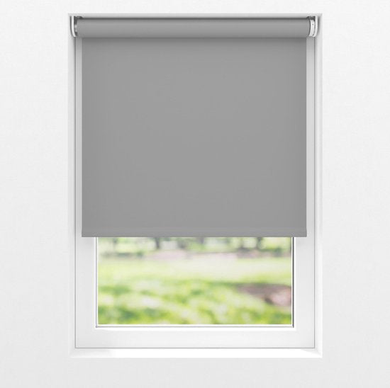 VONROC SMART BLINDS - Elektrisches Rollo - Verlängerung - 70 x 190 - Grau - Ohne Fernbedienung und Ladekabel Wohnen & Kochen