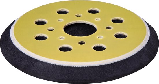 VONROC Stützteller - Ø125mm - Für OS503DC Schleifmaschine - Mit Klettband Werkzeuge