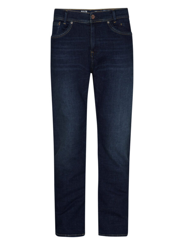 W36-L32 Dunkel gebraucht 5802 SANTIAGO-0009-36 Herren Denim Straight PETROL Kleidung