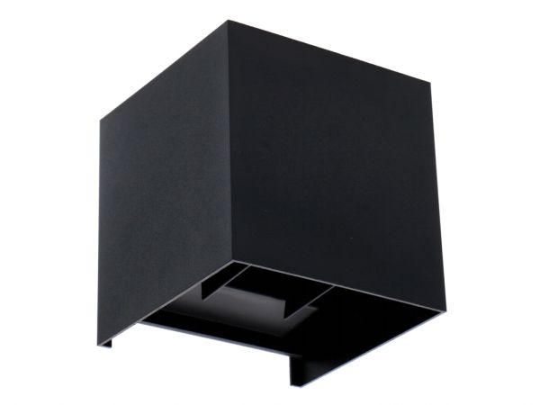 Wandaufbauleuchte Amarillo 420lm 1800-2700K IP65 Schwarz