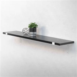 Wandkonsole Regalhalterung 2er Set 250 x 145 mm Weiß aus Stahl ML-Design 8023