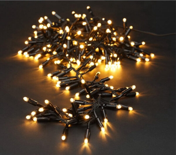 Weihnachtsbeleuchtung Cluster 200 Led - Extra Warm White Elektronik