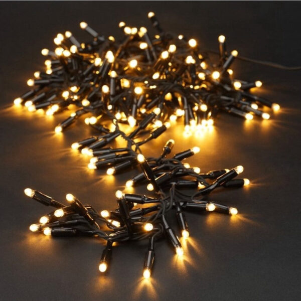 Weihnachtsbeleuchtung Cluster 200 Led - Extra Warm White Elektronik