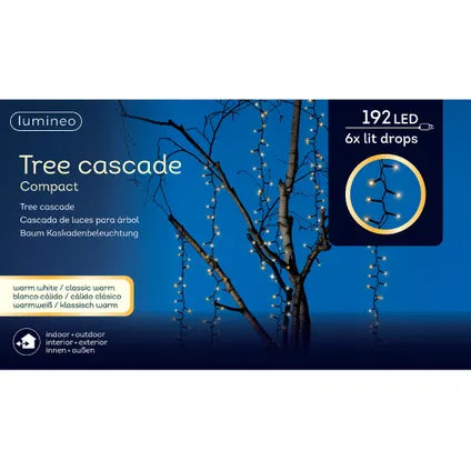 Weihnachtslichter LED 192 Weiß Lichter - 80cm Wohnen & Kochen