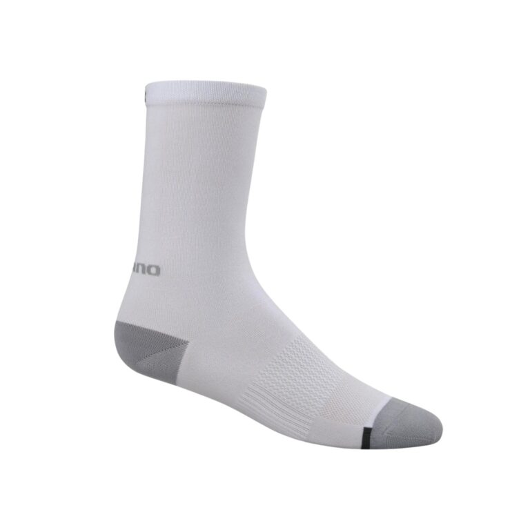 Weiße Shimano Performance-Socken