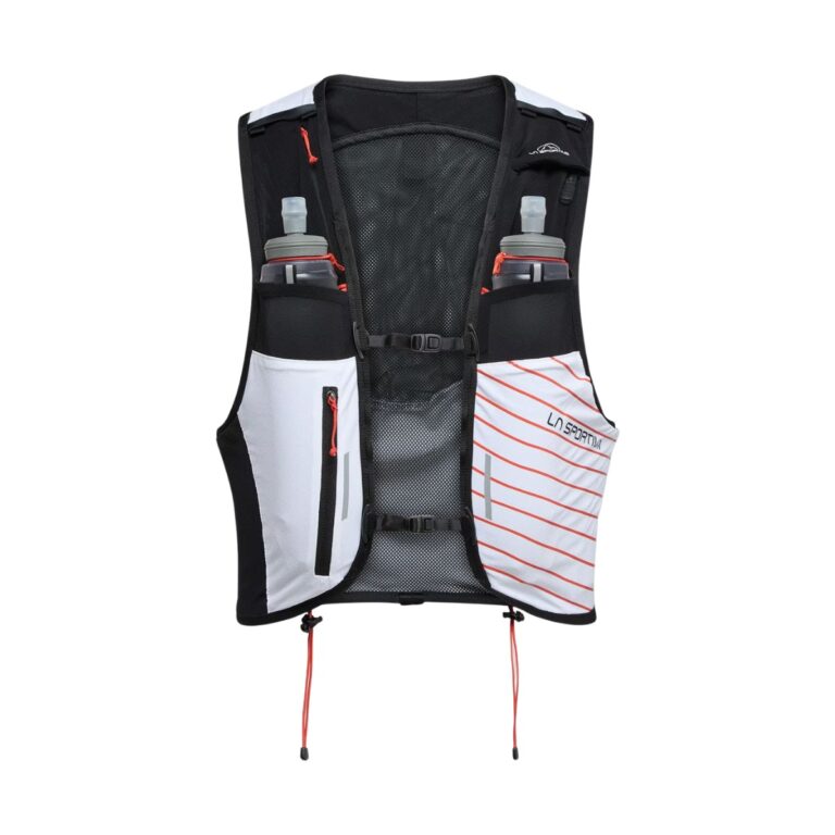 Weste La Sportiva Ultra Trail 10L Weiß Schwarz