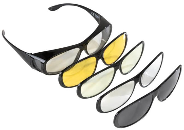 Westfalia Schutzbrille mit 4 Wechselgläsern Werkzeuge