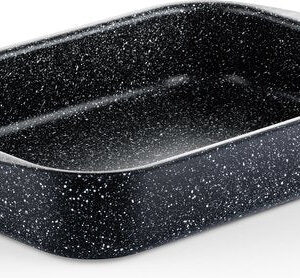 Westinghouse Backofenschüssel - 35 x 26 cm - spülmaschinenfest - Schwarzer Marmor Wohnen & Kochen