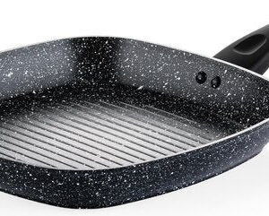 Westinghouse Grillpfanne - Ø 28 cm - Induktion - PFOA-frei - Schwarzer Marmor Wohnen & Kochen