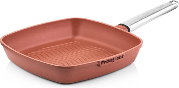 Westinghouse Performance Series Grillpfanne - Backofen geeignet - 28 cm - Orange Wohnen & Kochen